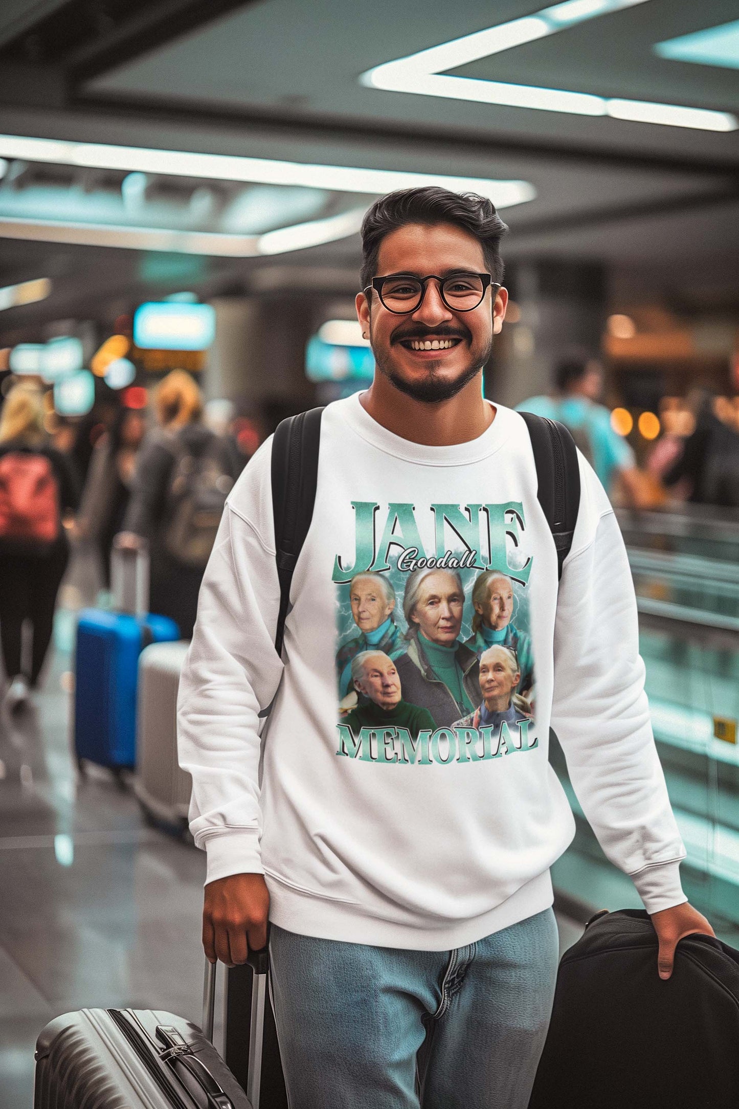 Jane Goodall Memorial Tribute T-Shirt – Inspirational Wildlife Conservation Tee