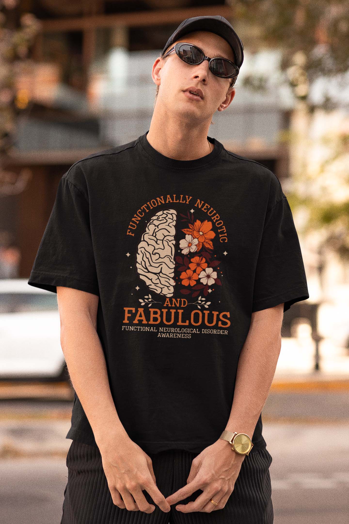 Functionally Neurotic and Fabulous Sweatshirt – Functional Neurological Disorder Awareness
