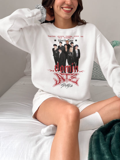K-Pop Band BTS Inspired T-Shirt - Dynamic Group Photo Tee for Fans