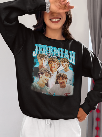 Jeremiah Fisher Graphic Tee with Multiple Portraits – Casual Fan Shirt
