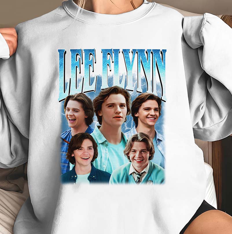 Lee Flynn Vintage Style Hoodie - Retro TV Show Fan Pullover Sweatshirt