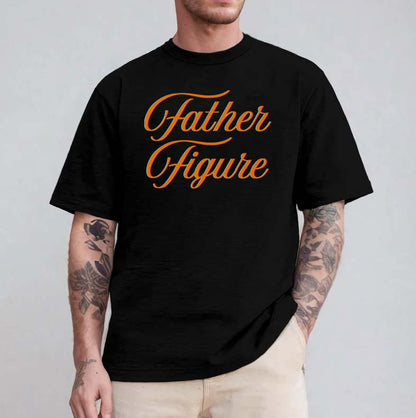Father Figure Graphic Tee - Vintage Style Dad Shirt Gift