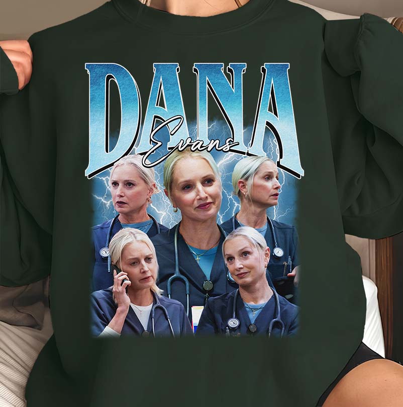 Dana Evans Chicago Med Nurse Graphic T-Shirt - Medical Drama TV Show Fan Tee