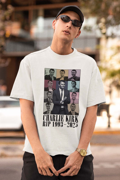 Charlie Kirk RIP 1993-20XX Memorial Tribute T-Shirt