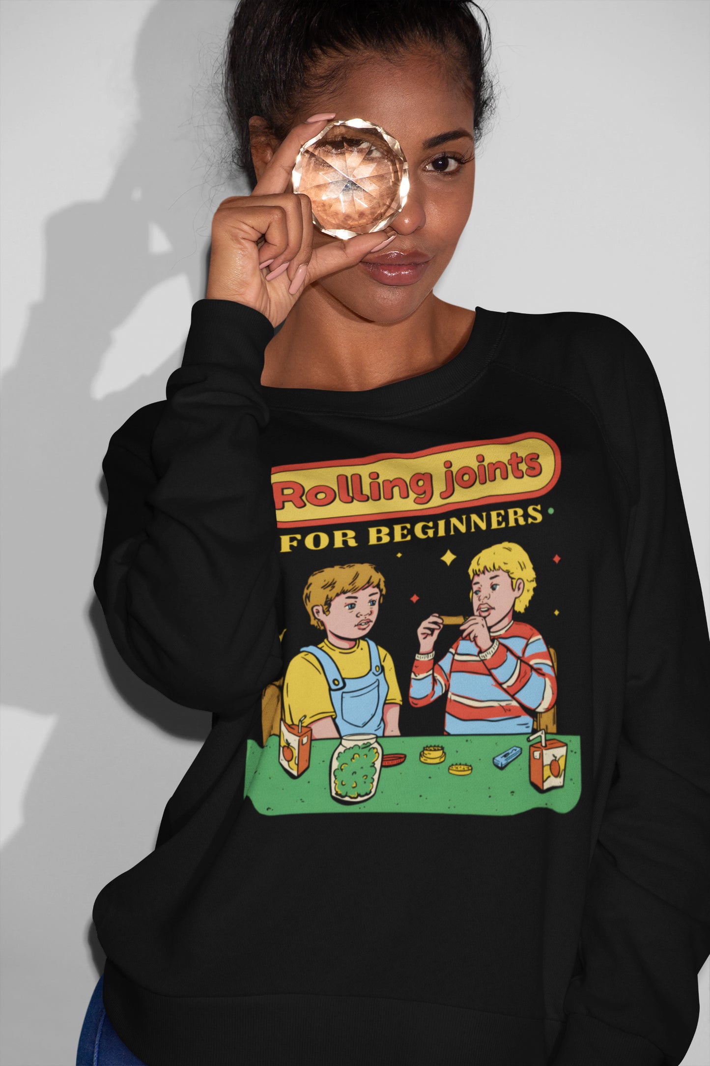 Rolling Joints For Beginners Funny Graphic Tee for Cannabis Enthusiasts