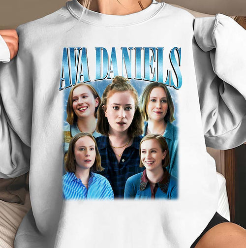 Ava Daniels Collage Hoodie - Inspirational Women Graphic Sweatshirt