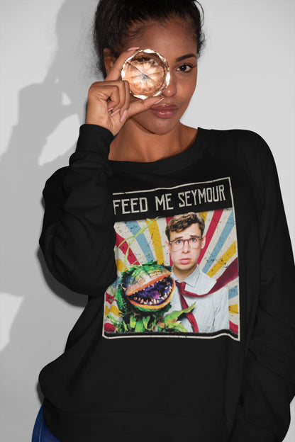 Feed Me Seymour Musical Theater Fan T-Shirt - Funny Plant Puppet Graphic Tee