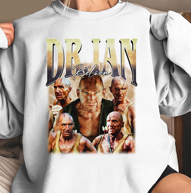 Dr. Ian Kelso Vintage Style Graphic T-Shirt