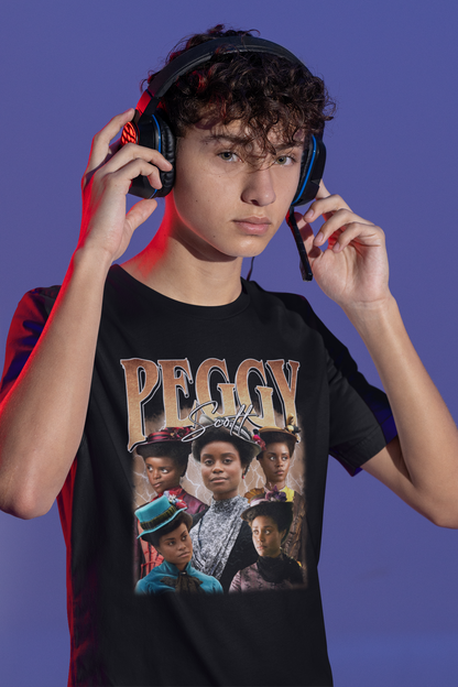 Peggy Scott Historical Drama Inspired Vintage Style T-Shirt