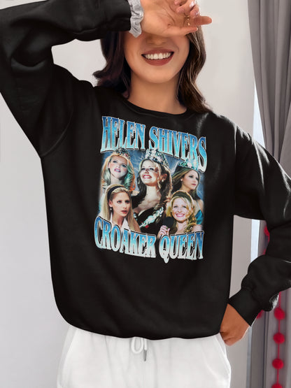 Helen Shivers Croaker Queen T-Shirt - Vintage Style Horror Movie Fan Tee