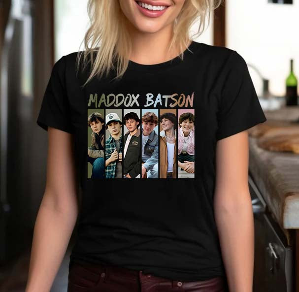 Maddox Batson Shirt - Vintage Style Photo Strip T-Shirt for Fans