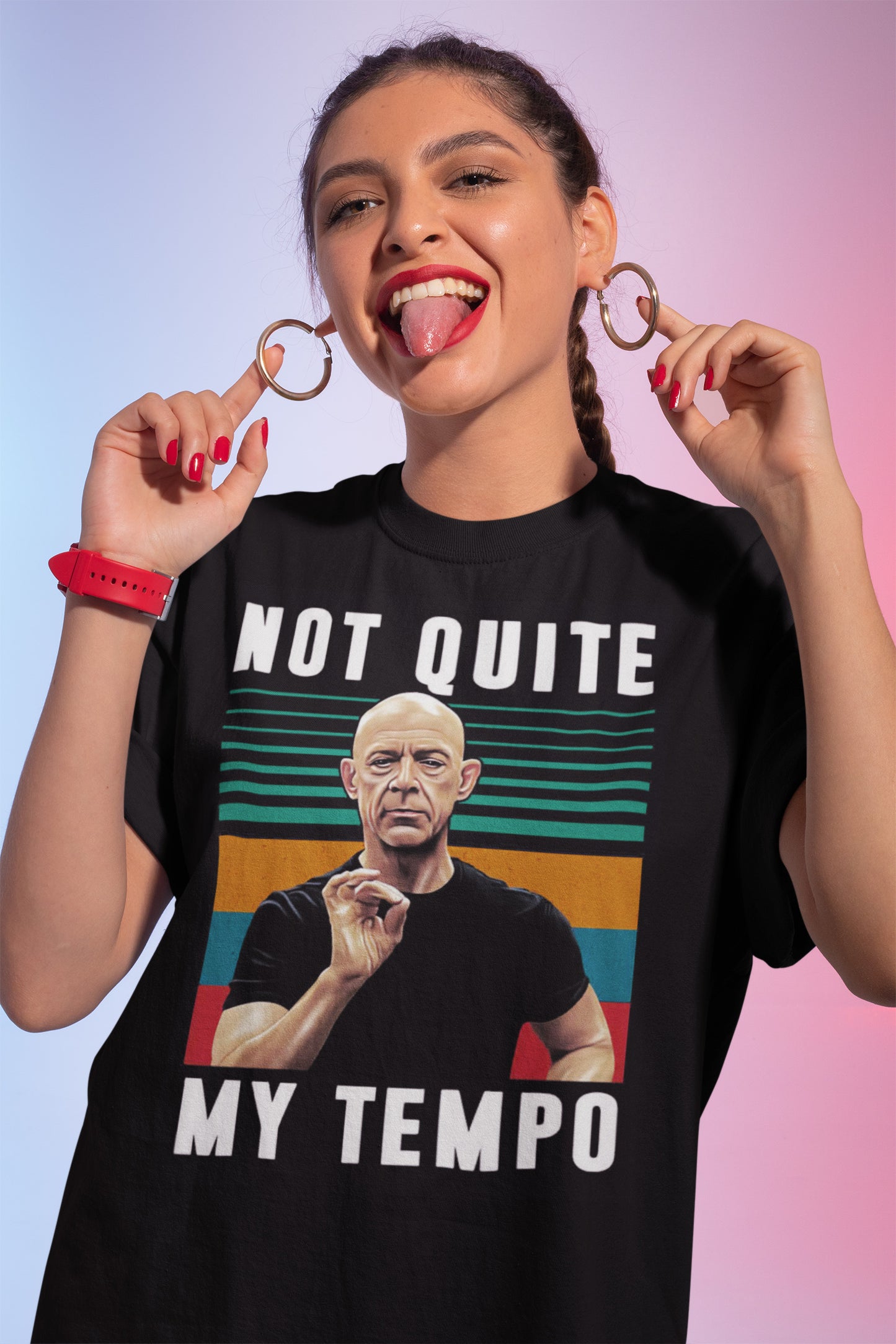 Not Quite My Tempo Sweatshirt | Funny Ballet Meme Graphic Sweatshirt