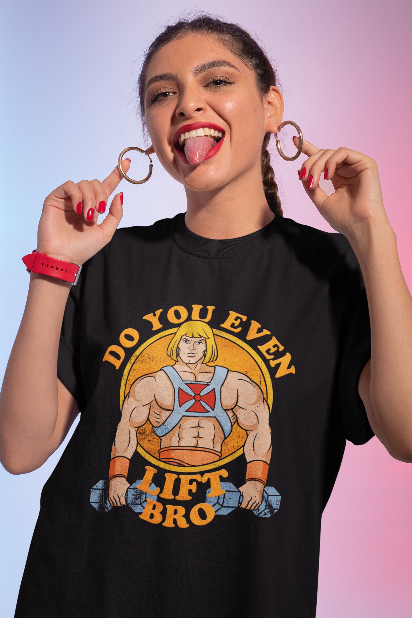 Do You Even Lift Bro He-Man Inspired Muscle Tee