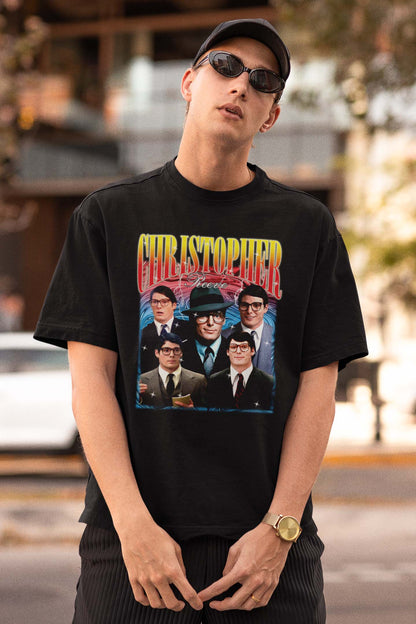 Christopher Reeves Vintage Style Hoodie - Retro Celebrity Graphic Sweatshirt