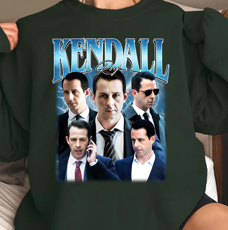 Kendall Roy Artistic Graphic T-Shirt | Succession Inspired Tee for Fans
