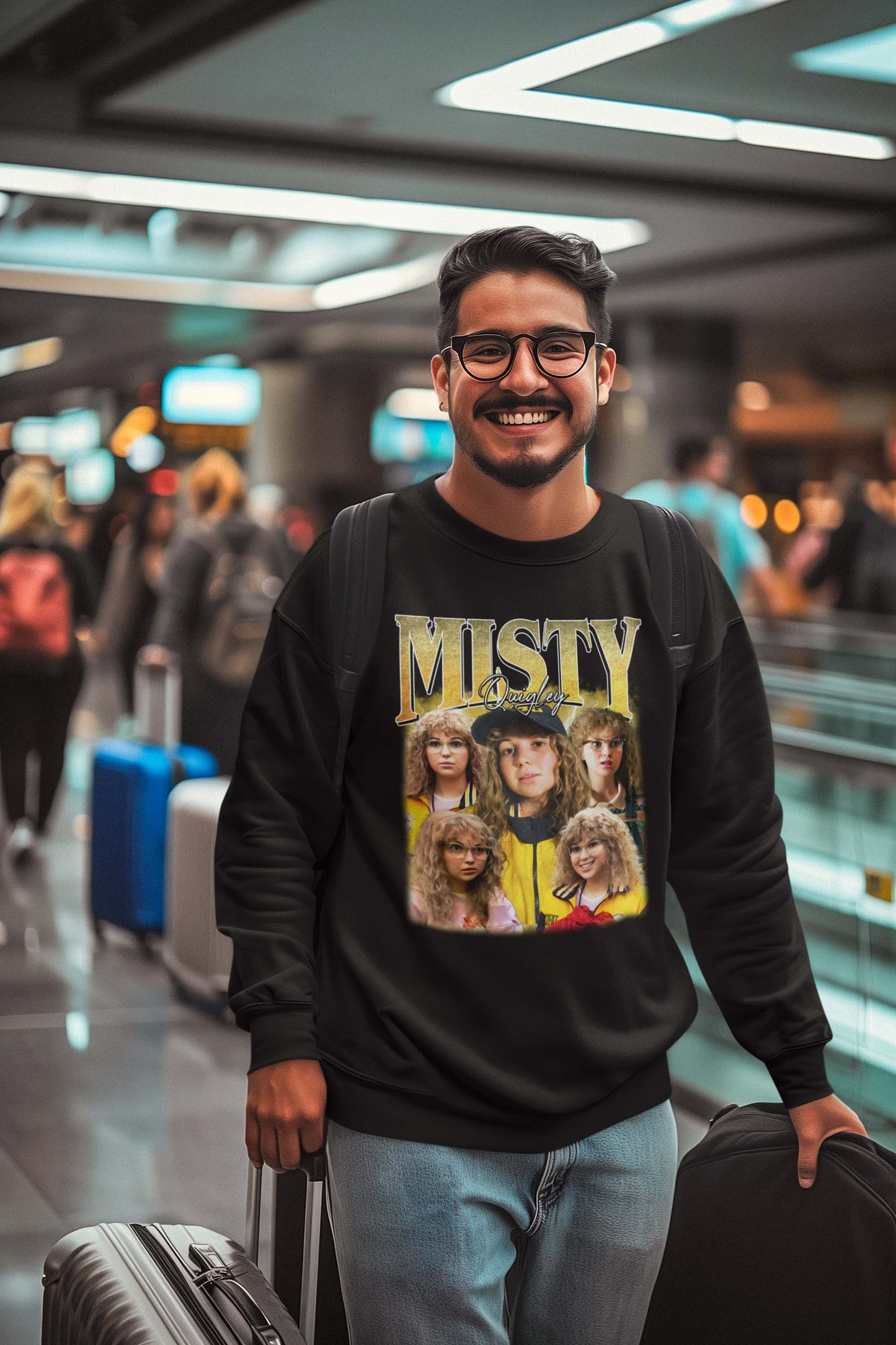 Misty Quigley Vintage Style Graphic Tee for Fans