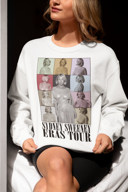 Sydney Sweeney Eras Tour T-Shirt Vintage Style Fan Tee
