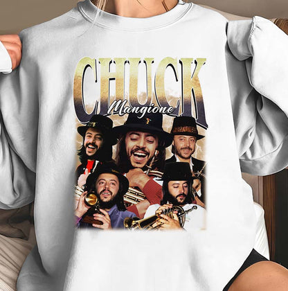 Chuck Mangione Vintage Style Jazz Music Hoodie