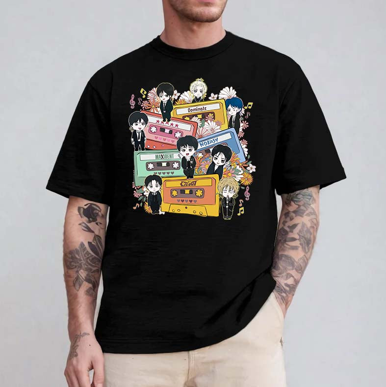 Tokyo Revengers Vintage Cassette Tapes Anime T-Shirt for Fans