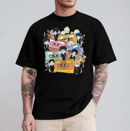 Tokyo Revengers Vintage Cassette Tapes Anime T-Shirt for Fans