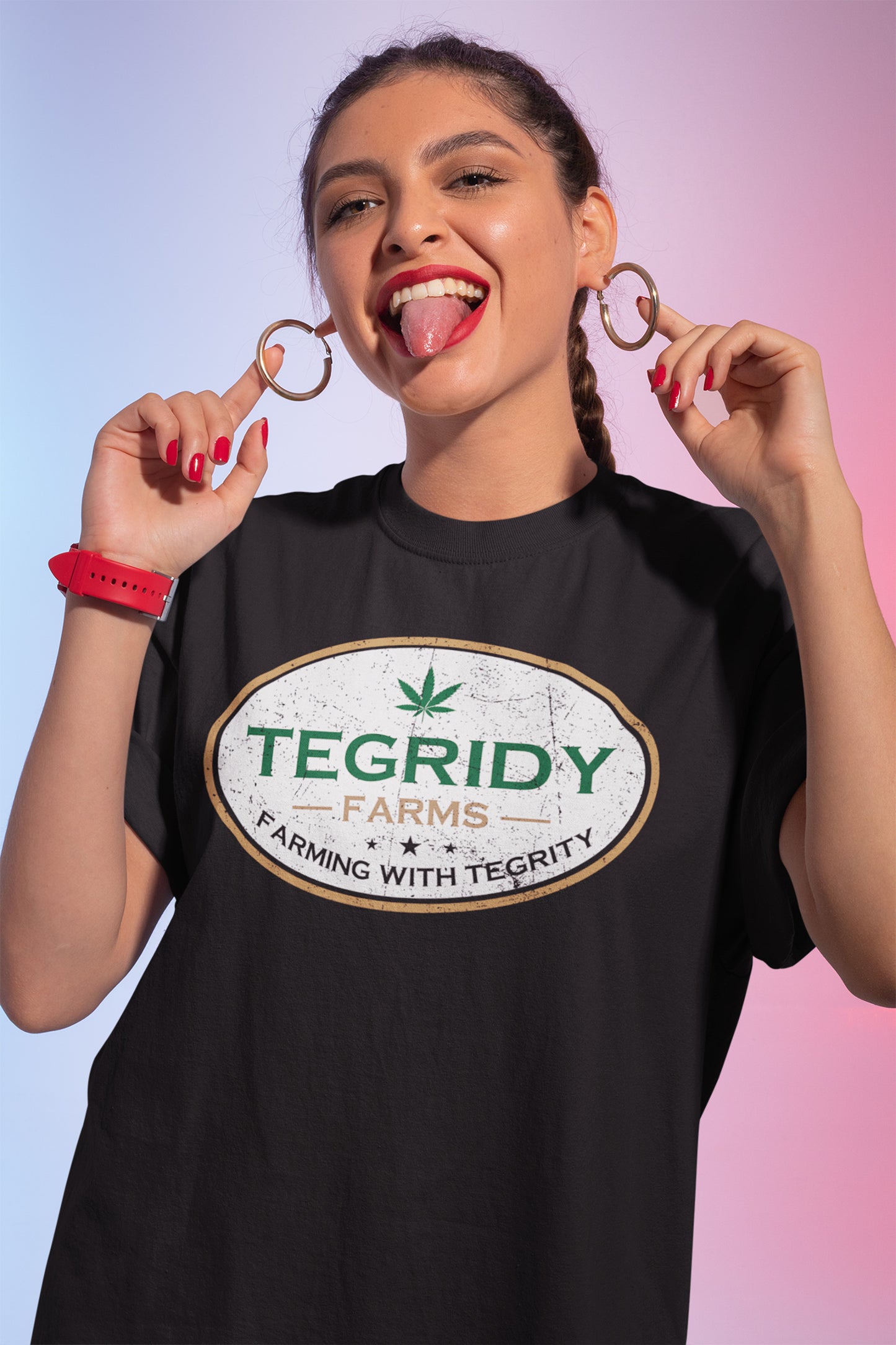 Tegridy Farms T-Shirt Funny Marijuana Cannabis Shirt