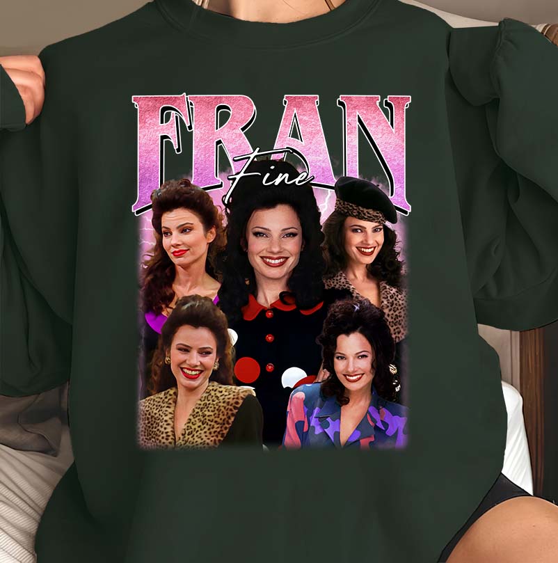 Fran Fine Vintage Style Graphic Tee - The Nanny TV Show Fan Shirt