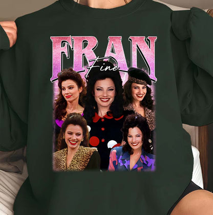 Fran Fine Vintage Style Graphic Tee - The Nanny TV Show Fan Shirt