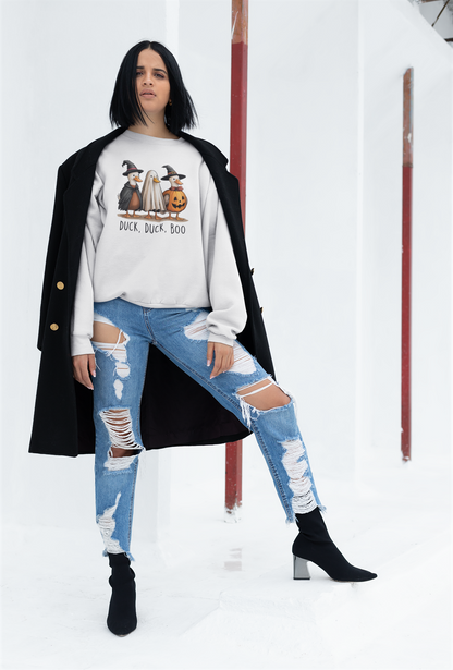 Cute Halloween Duck Costume Shirt - Duck Duck Boo Graphic Tee