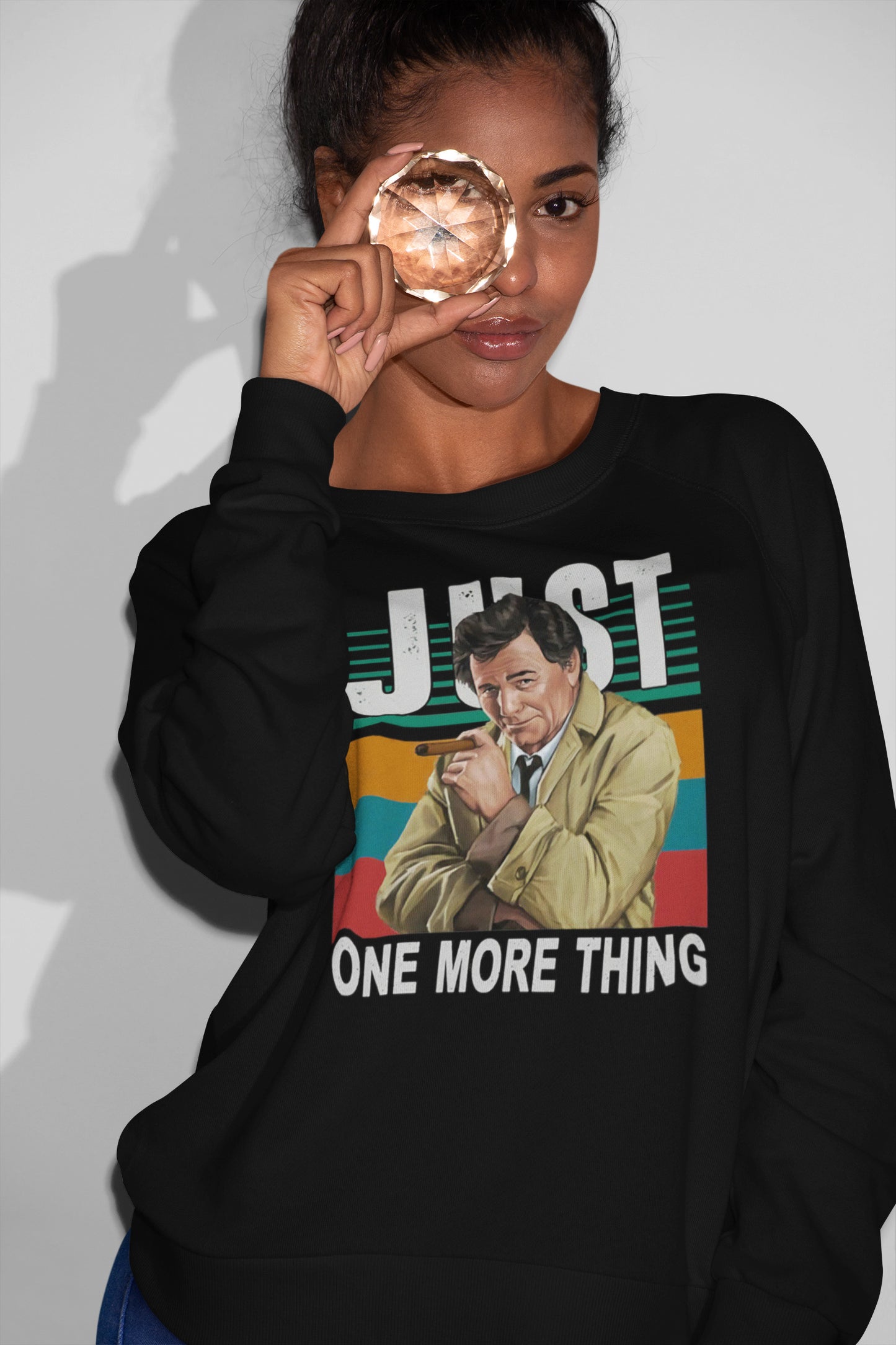 Columbo Just One More Thing Vintage Style Detective TV Show T-Shirt