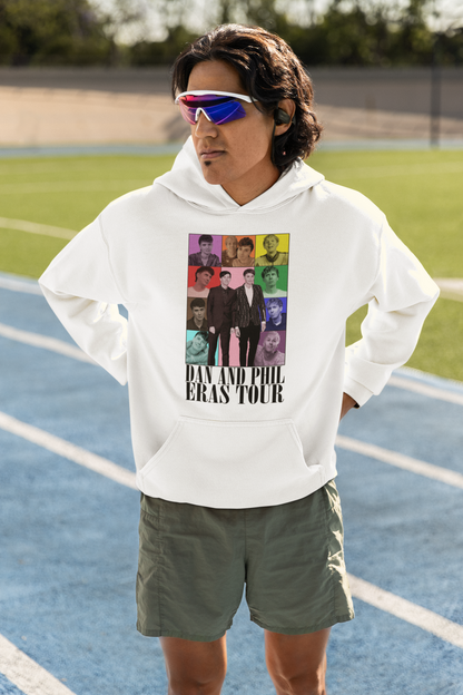 Dan and Phil Eras Tour T-Shirt Colorful Collage Fan Tee