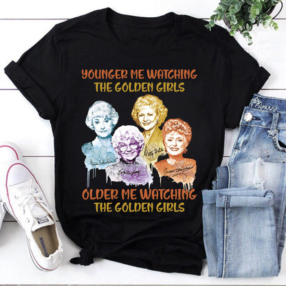 Golden Girls Watching Vintage Style Sweatshirt – Younger and Older Me Tee