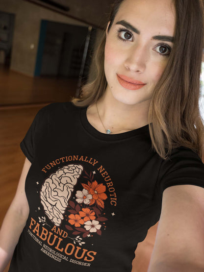 Functionally Neurotic and Fabulous Sweatshirt – Functional Neurological Disorder Awareness