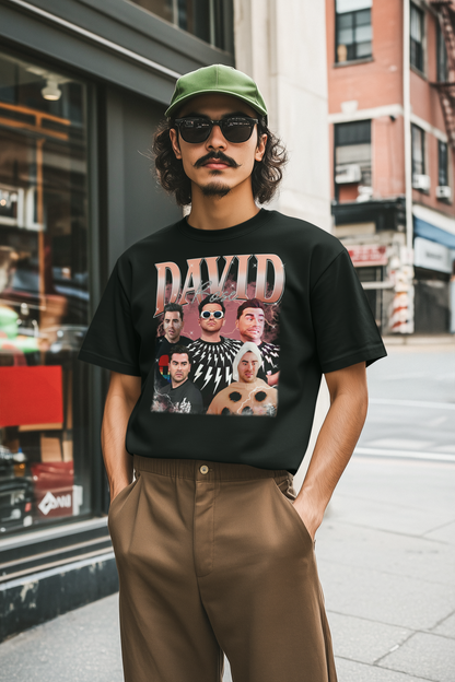 David Rose Schitt's Creek Collage T-Shirt - Funny TV Show Fan Tee