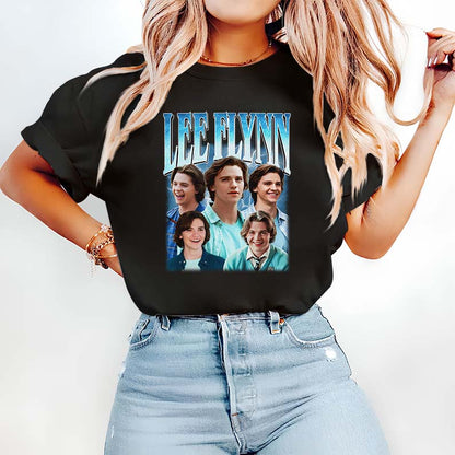 Lee Flynn Vintage Style Hoodie - Retro TV Show Fan Pullover Sweatshirt