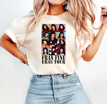 Fran Fine Eras Tour T-Shirt - Vintage The Nanny Fan Tee