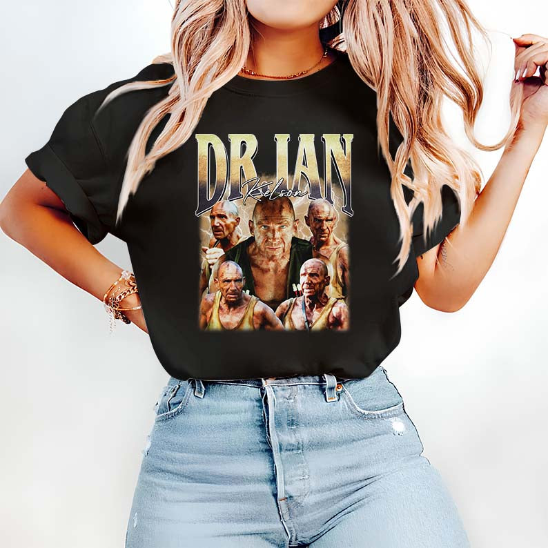 Dr. Ian Kelso Vintage Style Graphic T-Shirt