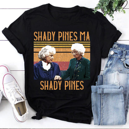 Vintage Shady Pines Golden Girls Sweatshirt - Retro Nostalgic TV Show Pullover