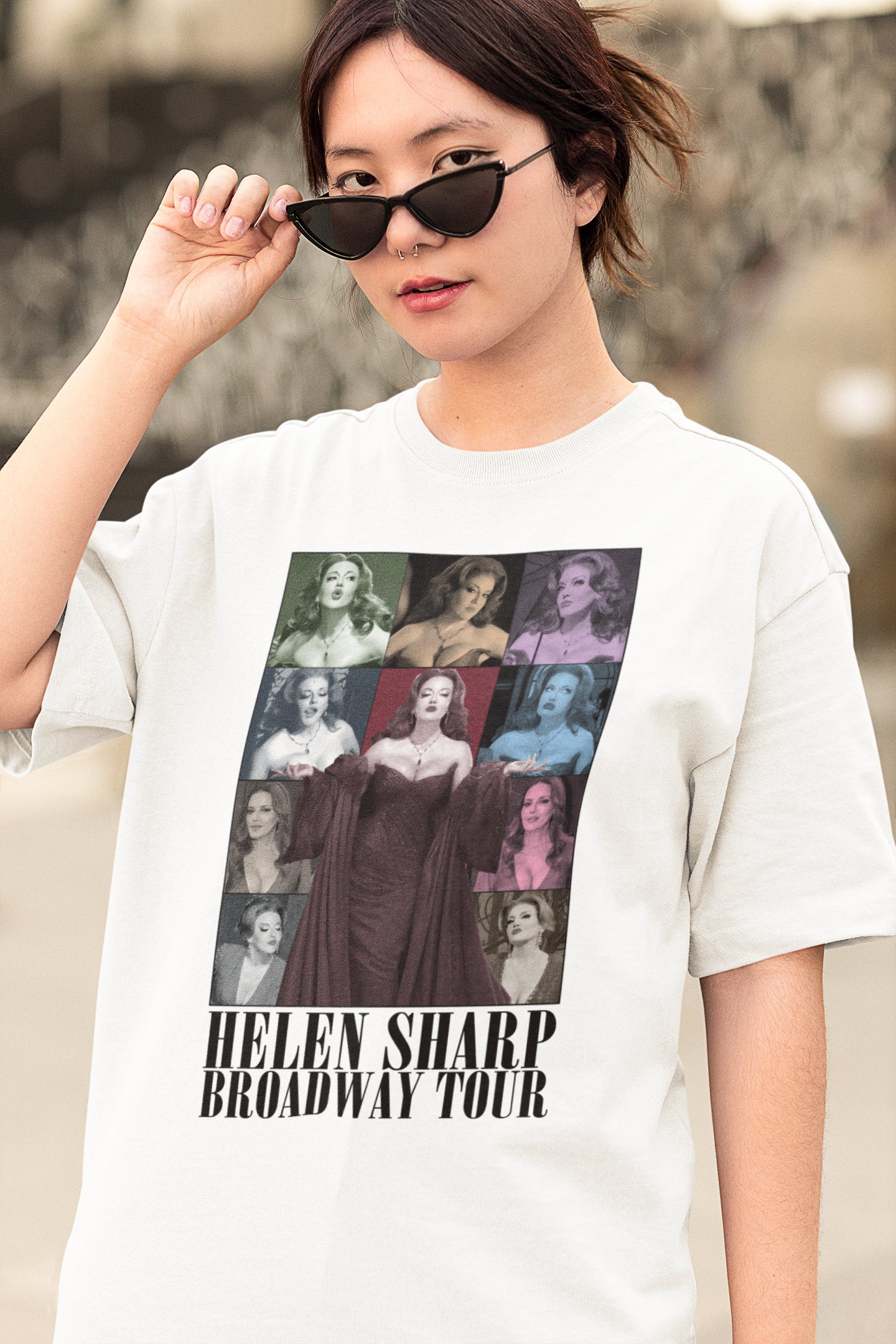 Helen Sharp Broadway Tour Vintage-Inspired Graphic T-Shirt