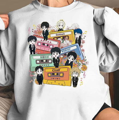 Tokyo Revengers Vintage Cassette Tapes Anime T-Shirt for Fans
