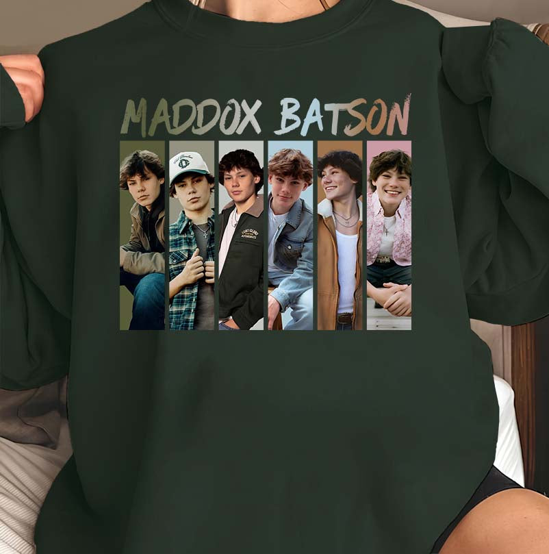 Maddox Batson T-Shirt Collage Fan Tee Vintage Style