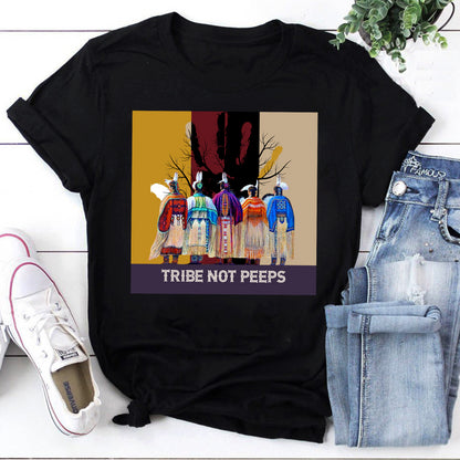 Tribe Not Peeps Native Culture Graphic Sweatshirt