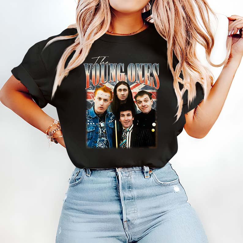 The Young Ones Vintage Band Hoodie - Retro 80s British Comedy TV Show Sweatshirt