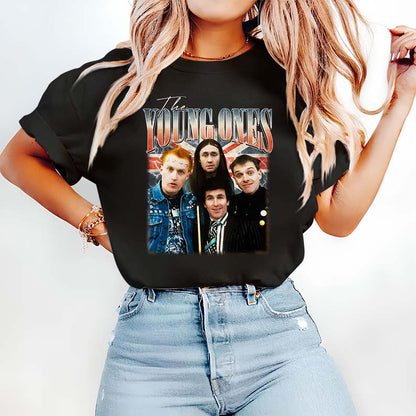 The Young Ones Vintage Band Hoodie - Retro 80s British Comedy TV Show Sweatshirt