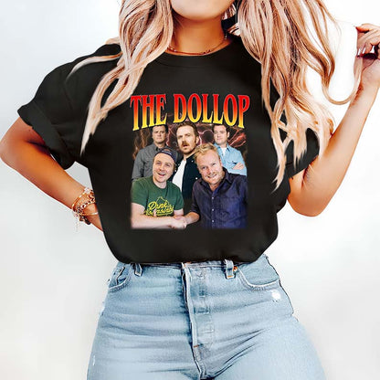 The Dollop Podcast Group Photo Black Hoodie - Comedian Fan Gift Sweatshirt