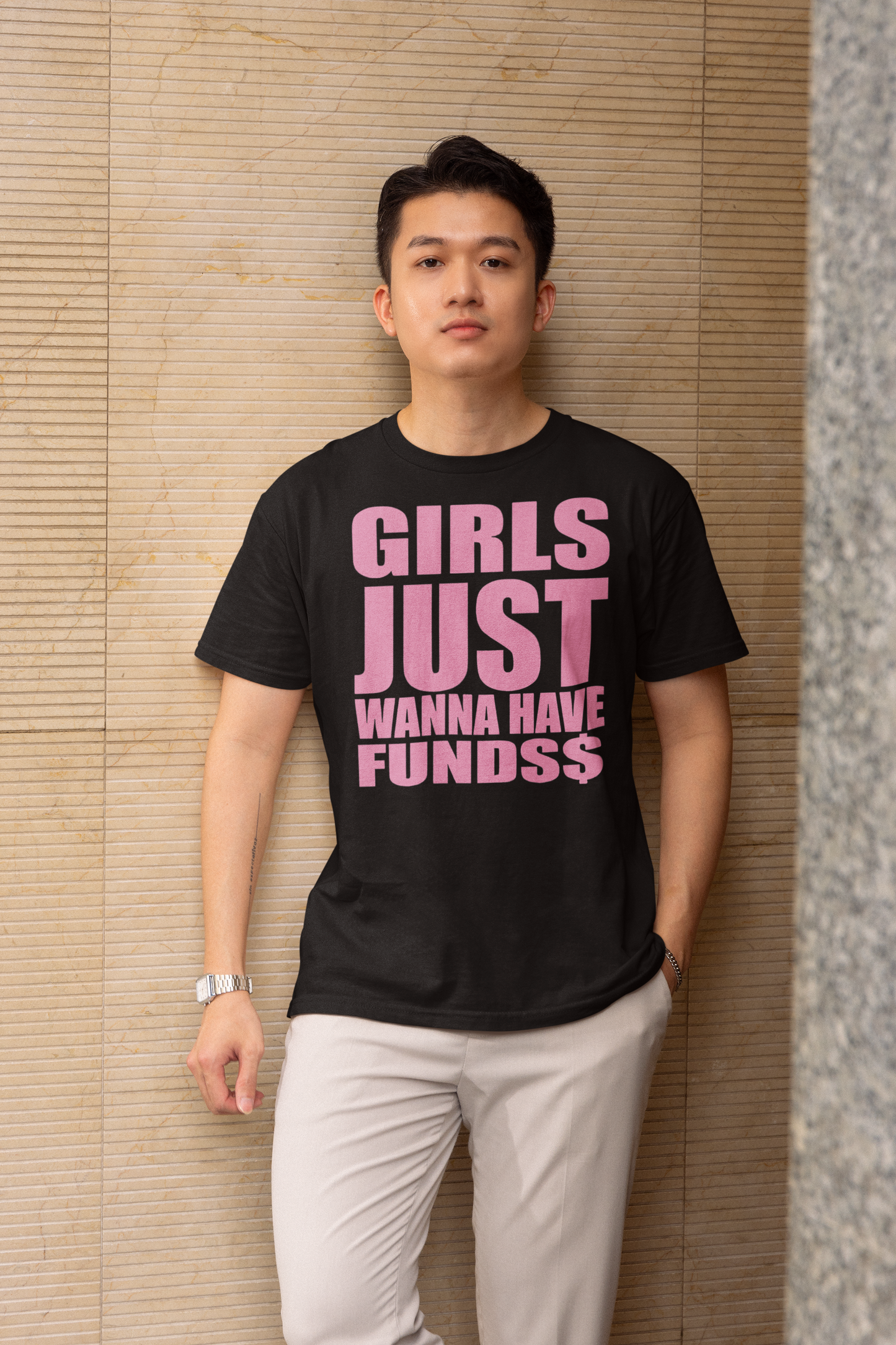 Girls Just Wanna Have Funds$ Funny Feminist Money Tee