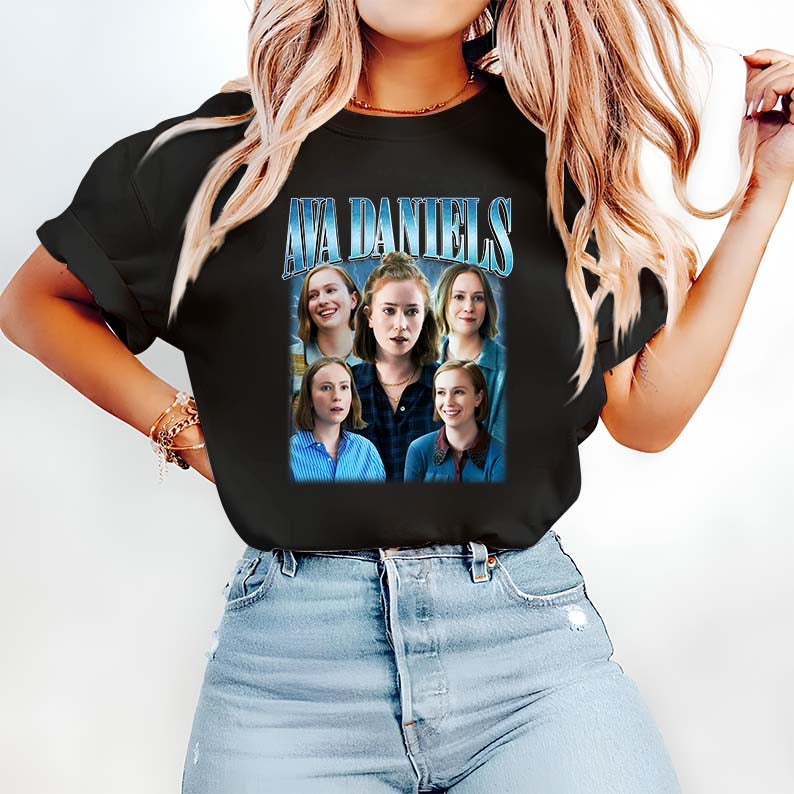 Ava Daniels Collage Hoodie - Inspirational Women Graphic Sweatshirt