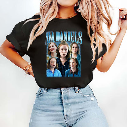 Ava Daniels Collage Hoodie - Inspirational Women Graphic Sweatshirt