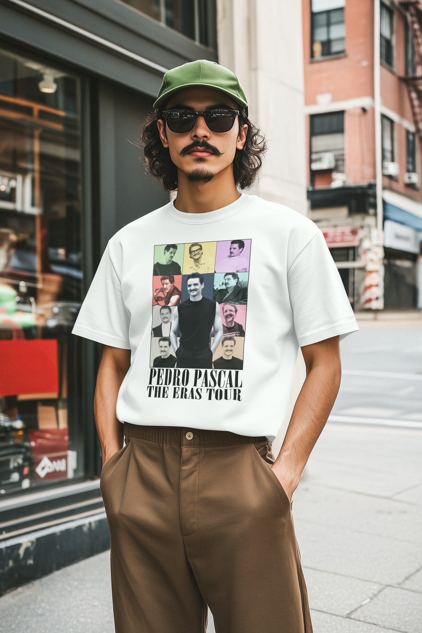 Pedro Pascal The Eras Tour T-Shirt Vintage Style Graphic Tee