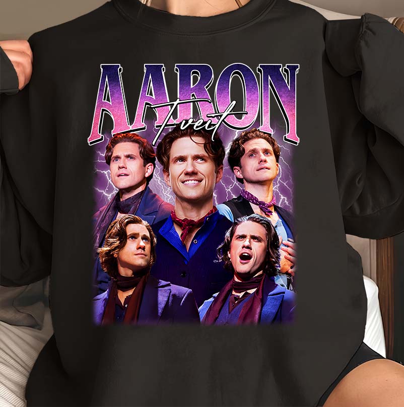 Aaron Tveit Graphic Tee - Musical Theater Fan Shirt