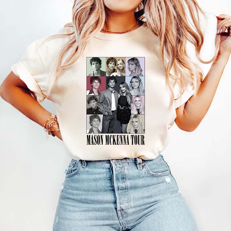 Mason McKenna Tour Hoodie Vintage Collage Sweatshirt